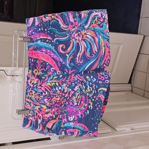 Lilly Pulitzer Wills Short - Beach Loot Preppy Tropical